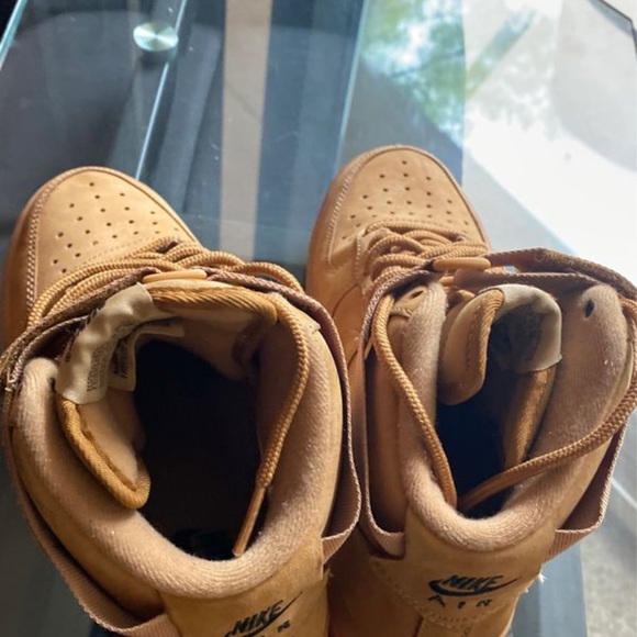 Nike Shoes | Wheat Air Force Size 7y | Poshmark